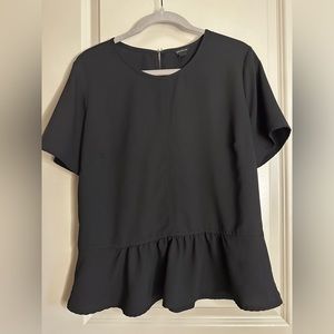 Ann Taylor Black Top Size Medium